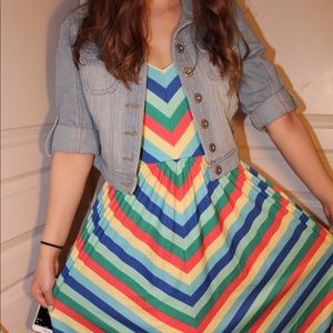 Modcloth Rainbow Dress